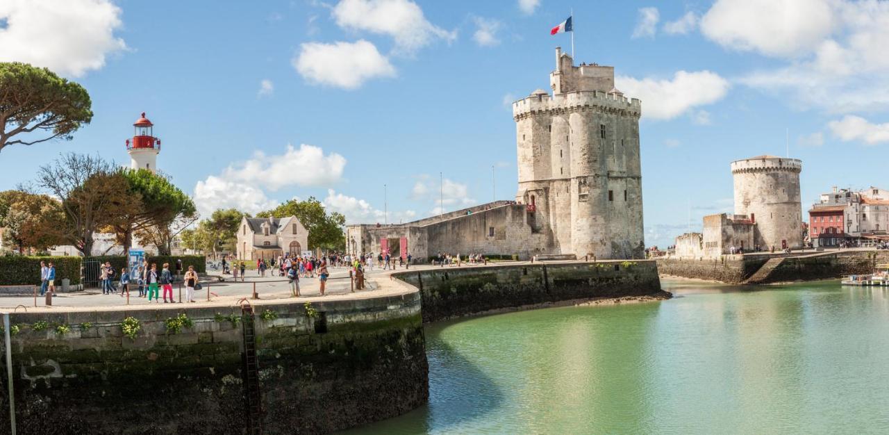 Appartement Tout Confort En Mezzanine A 20Mn A Pied Du Centre-Ville Avec Tv Et Wifi La Rochelle  Ngoại thất bức ảnh